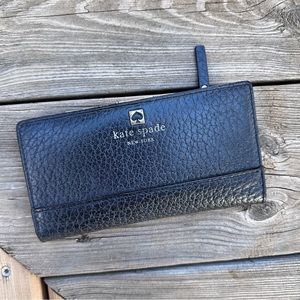 Kate Spade Black Bi-Fold Wallet